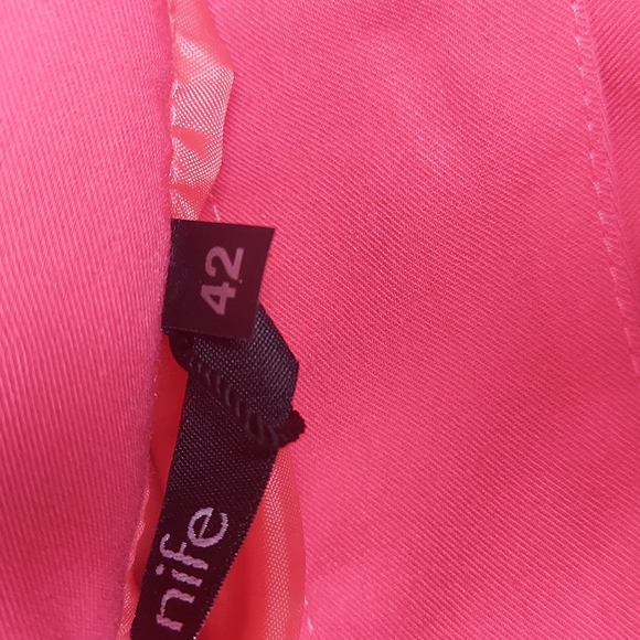 Nife pink pleated skirt size L - Picture 6 of 11